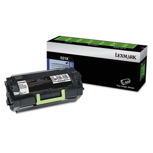 ESLEX52D1X00 - 52D1X00 EXTRA HIGH-YIELD TONER, 45000 PAGE-YIELD, BLACK