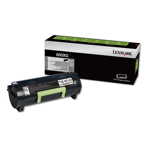 ESLEX60F0X0G - REMANUFACTURED 60F0X0G (600XG) RETURN PROGRAM EXTRA HIGH-YIELD TONER, BLACK