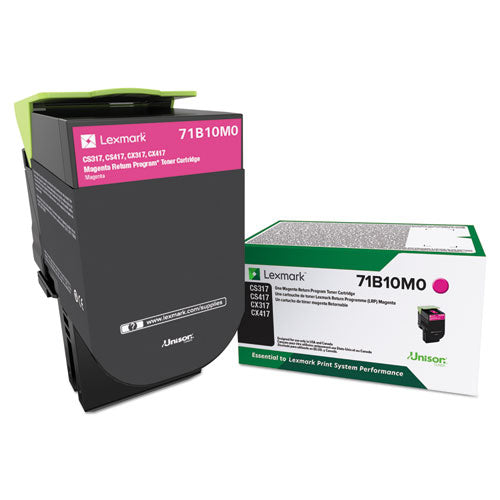 ESLEX71B10M0 - 71B10M0 UNISON TONER, 2300 PAGE-YIELD, MAGENTA