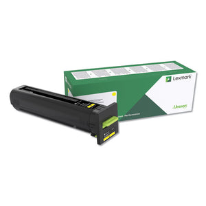 ESLEX72K1XY0 - REMANUFACTURED 72K1XY0 (CS820) RETURN PROGRAM EXTRA HIGH-YIELD TONER, YELLOW