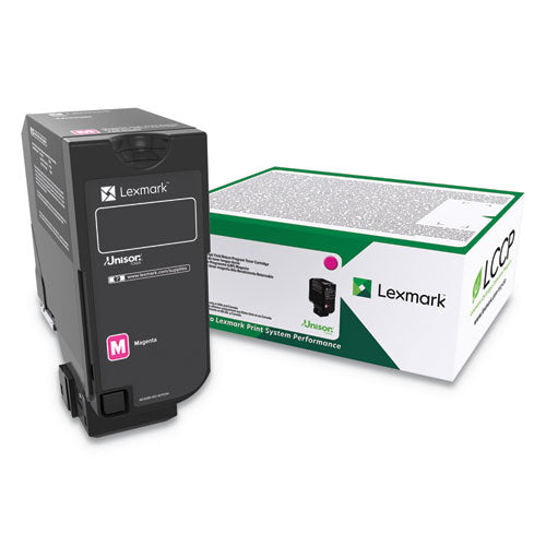 ESLEX74C0HMG - 74C0HMG (CS725) HIGH-YIELD TONER, 12000 PAGE-YIELD, MAGENTA