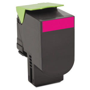 ESLEX80C10M0 - 80C10M0 RETURN PROGRAM TONER, 1000 PAGE-YIELD, MAGENTA