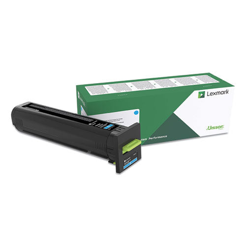 82k0hcg High-yield Return Program Toner Cartridge, 17,000 Page-yield, Cyan