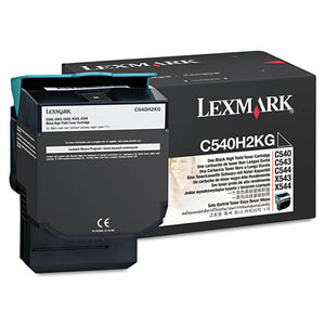 ESLEXC540H2KG - C540h2kg High-Yield Toner, 2500 Page-Yield, Black