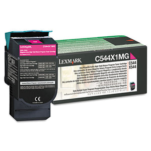 ESLEXC544X1MG - C544X1MG RETURN PROGRAM EXTRA HIGH-YIELD TONER, 4000 PAGE-YIELD, MAGENTA