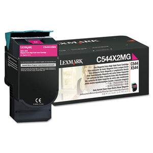 ESLEXC544X2MG - C544X2MG EXTRA HIGH-YIELD TONER, 4000 PAGE-YIELD, MAGENTA