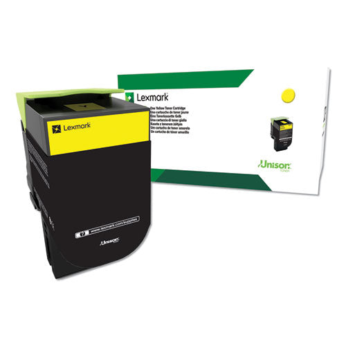 ESLEXC544X4YG - REMANUFACTURED C544X4YG (C544) RETURN PROGRAM EXTRA HIGH-YIELD TONER, YELLOW