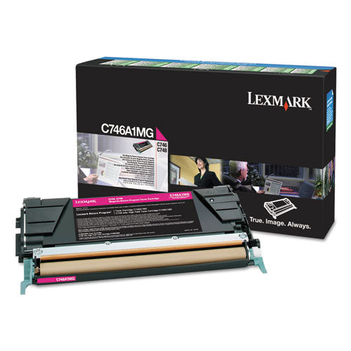 ESLEXC746A1MG - C746A1MG (C746-C748) RETURN PROGRAM TONER, 7000 PAGE-YIELD, MAGENTA