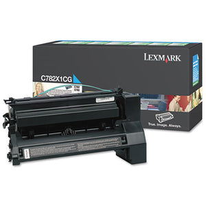 ESLEXC782X1CG - C782x1cg Extra High-Yield Toner, 15000 Page-Yield, Cyan