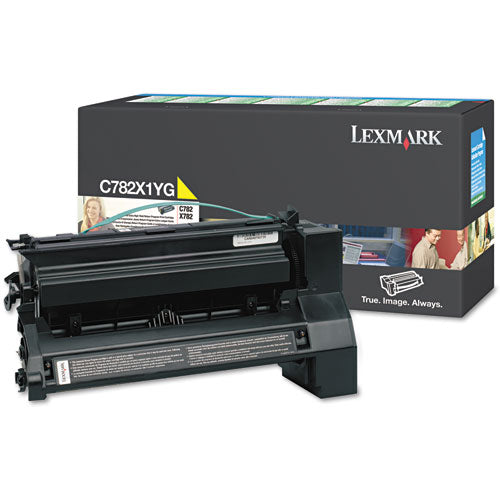 ESLEXC782X1YG - C782x1yg Extra High-Yield Toner, 15000 Page-Yield, Yellow