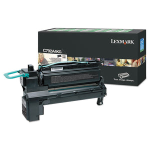 ESLEXC792A4KG - REMANUFACTURED C792A4KG (C792) RETURN PROGRAM TONER, 6000 PAGE-YIELD, BLACK