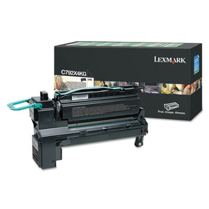 ESLEXC792X4KG - REMANUFACTURED C792X4KG (C792) RETURN PROGRAM EXTRA HIGH-YIELD TONER, BLACK