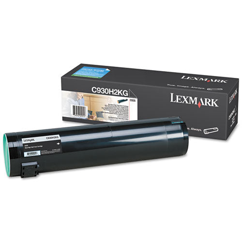 ESLEXC930H2KG - C930h2kg High-Yield Toner, 38000 Page-Yield, Black