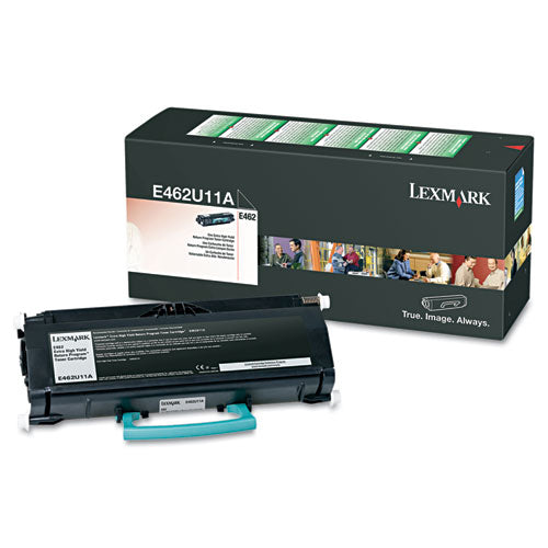 ESLEXE462U11A - E462U11A RETURN PROGRAM EXTRA HIGH-YIELD TONER, 18000 PAGE YIELD, BLACK