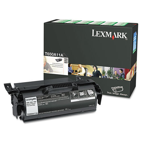 ESLEXT650A11A - T650A11A (T65X) RETURN PROGRAM TONER, 7000 PAGE-YIELD, BLACK