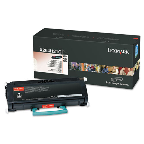 ESLEXX264H21G - X264h21g High-Yield Toner, 9000 Page-Yield, Black