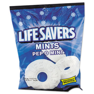 ESLFS88503 - Hard Candy Mints, Pep-O-Mint, Individually Wrapped, 6.25oz Bag