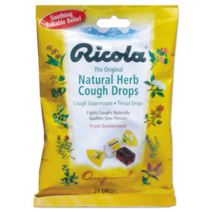 ESLIL7776 - Cough Drops, Natural Herb, 21 Drops-bag