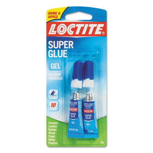 ESLOC1255800 - Super Glue Gel, .07 Oz. Tube, 2-pack