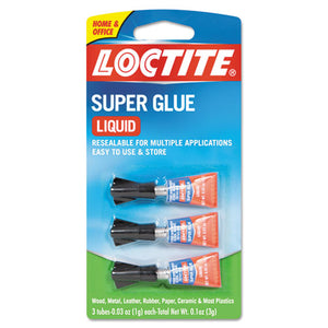 ESLOC1710908 - Super Glue 3-Pack, 3g, Clear