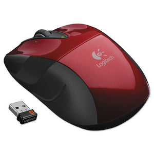 ESLOG910002697 - M525 Wireless Mouse, Compact, Right-left, Red