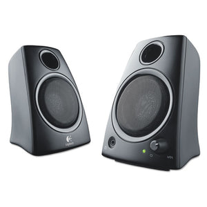 ESLOG980000417 - Z130 Compact 2.0 Stereo Speakers, 3.5mm Jack, Black