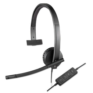 ESLOG981000570 - Usb H570e Over-The-Head Wired Headset, Monaural, Black