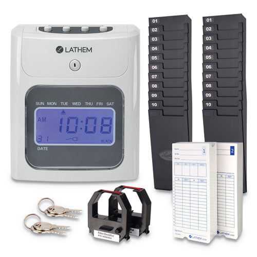 ESLTH400EKIT - 400E TOP-FEED TIME CLOCK BUNDLE, WHITE