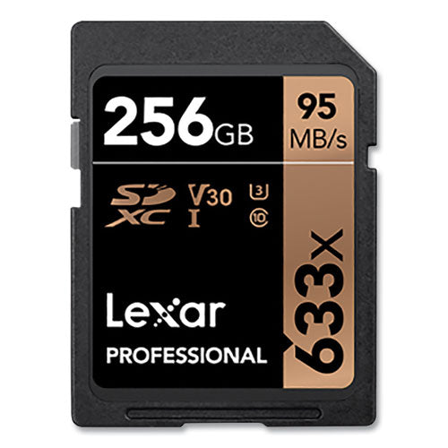 Sdxc Memory Card, Uhs-i U1 Class 10, 256 Gb