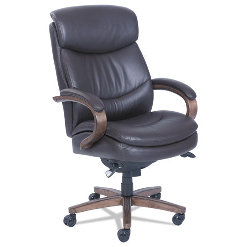 ESLZB48962B - Woodbury High-Back Executive Chair, Brown