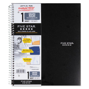 ESMEA06190 - Wirebound Quadrille Notebook, 11 X 8 1-2, 100 Sheets, Assorted