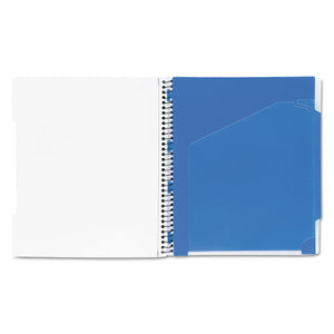 Advance Wirebound Notebook, 1 Subject, Medium-college Rule, Assorted Color Covers, 11 X 8.5, 100 Sheets