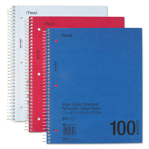 ESMEA06546 - Durapress Cover Notebook, College Rule, 11 X 8 1-2, White, 100 Sheets
