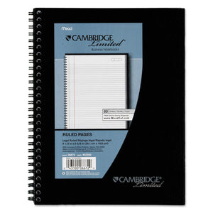 ESMEA06672 - Side Bound Ruled Meeting Notebook, Legal Rule, 9 1-2 X 6 5-8, 80 Sheets