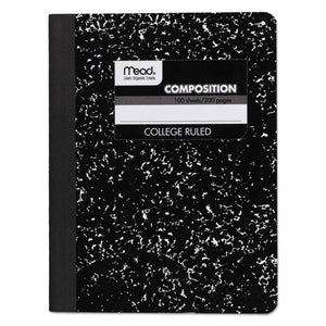 ESMEA09932 - Composition Book, College Rule, 9 3-4 X 7 1-2, White, 100 Sheets
