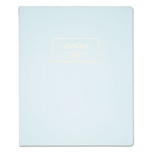 ESMEA59293 - WORKSTYLE NOTEBOOK, LEGAL RULE, AQUA COVER, 9 X 11, UNPERFORATED, 80 PAGES