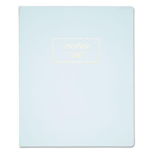 ESMEA59293 - WORKSTYLE NOTEBOOK, LEGAL RULE, AQUA COVER, 9 X 11, UNPERFORATED, 80 PAGES