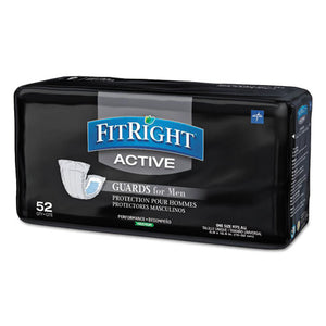 ESMIIMSCMG02CT - Fitright Active Male Guards, 6 X 11, White, 52-pack, 4 Pack-carton