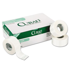 ESMIINON270101 - First Aid Cloth Silk Tape, 1" X 10 Yds, White, 12-pack
