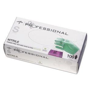 ESMIIPRO31761 - Professional Nitrile Exam Gloves With Aloe, Small, Green, 100-box