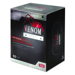 Medline Venom® Steel™ Industrial Nitrile Gloves