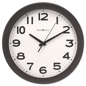 ESMIL625485 - Kenwick Wall Clock, 13-1-2", Black