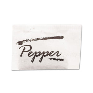 ESMKL14462 - Pepper Packets, .10 Grams, 1000 Packets-box, 3 Boxes-carton