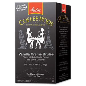 ESMLA75416 - Coffee Pods, Vanilla Creme Brulee, 18 Pods-box