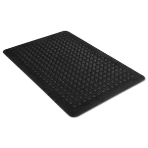 ESMLL24020300 - Flex Step Rubber Anti-Fatigue Mat, Polypropylene, 24 X 36, Black