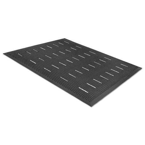 ESMLL34030401 - Free Flow Comfort Utility Floor Mat, 36 X 48, Black