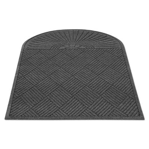 ESMLLEGDSF030604 - Ecoguard Diamond Floor Mat, Single Fan, 36 X 72, Charcoal