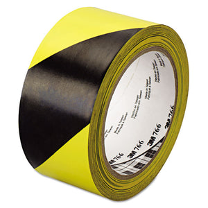 ESMMM02120043181 - 766 Hazard Warning Tape, Black-yellow, 2" X 36yds