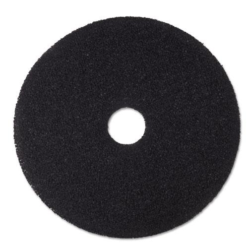 ESMMM08381 - Low-Speed Stripper Floor Pad 7200, 19" Diameter, Black, 5-carton