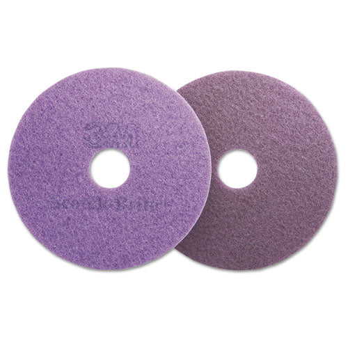 ESMMM08418 - Diamond Floor Pads, 20" Diameter, Purple, 5-carton